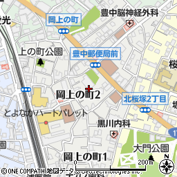 ムーヴ体操クラブ　豊中駅前校周辺の地図