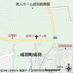 高梁市役所　成羽ミニスポーツセンター周辺の地図