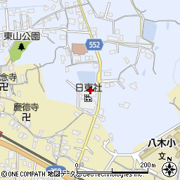 兵庫県姫路市東山1245周辺の地図