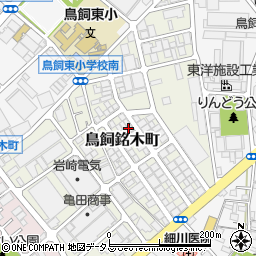 大阪府摂津市鳥飼銘木町周辺の地図