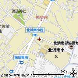静岡県浜松市浜名区横須賀107周辺の地図