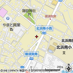 静岡県浜松市浜名区横須賀67-1周辺の地図