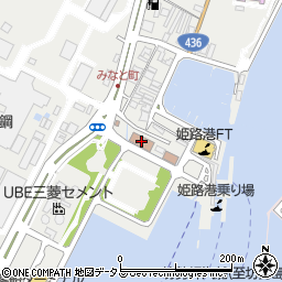 姫路港湾合同庁舎周辺の地図