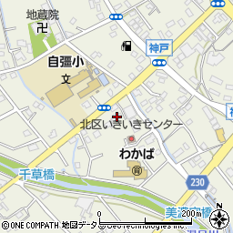 静岡県榛原郡吉田町神戸2122周辺の地図