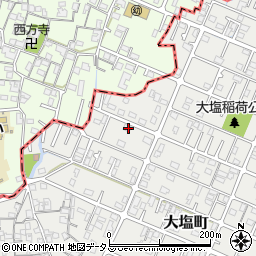 兵庫県姫路市大塩町971周辺の地図