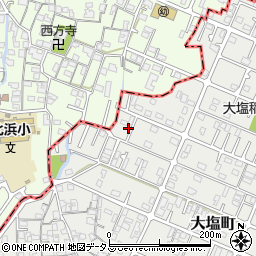 兵庫県姫路市大塩町973周辺の地図