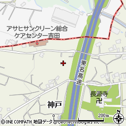 静岡県榛原郡吉田町神戸3345周辺の地図