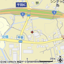 静岡県掛川市千羽407周辺の地図