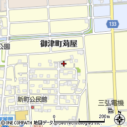 兵庫県たつの市御津町苅屋273周辺の地図