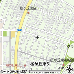 岡山県赤磐市桜が丘東5丁目5-114周辺の地図