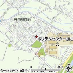 兵庫県加古川市東神吉町升田1714周辺の地図