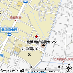 静岡県浜松市浜名区横須賀170周辺の地図