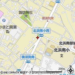 静岡県浜松市浜名区横須賀111周辺の地図