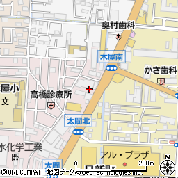 大阪府寝屋川市豊里町1周辺の地図