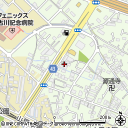 兵庫県加古川市東神吉町西井ノ口616周辺の地図