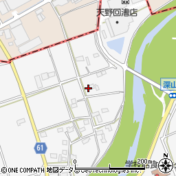 静岡県袋井市深見1546周辺の地図