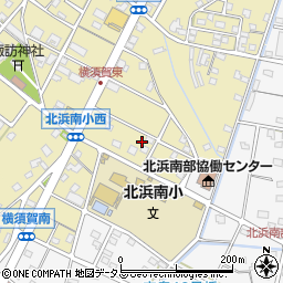 静岡県浜松市浜名区横須賀136周辺の地図