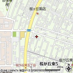 岡山県赤磐市桜が丘東5丁目5-232周辺の地図