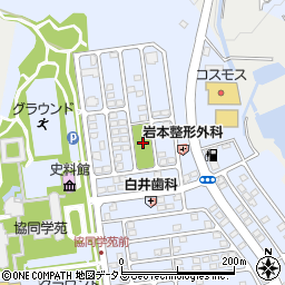 青山第1公園周辺の地図