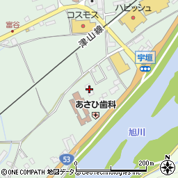 岡山北商工会館周辺の地図
