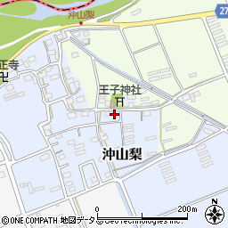 静岡県袋井市沖山梨178周辺の地図