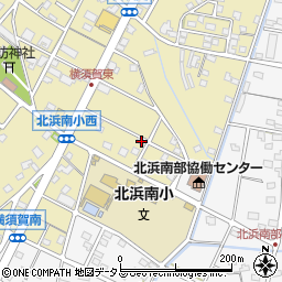 静岡県浜松市浜名区横須賀145周辺の地図