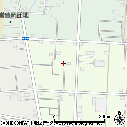 静岡県浜松市中央区東三方町453周辺の地図