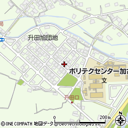 兵庫県加古川市東神吉町升田1715周辺の地図