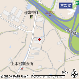 広島県三次市西酒屋町410周辺の地図