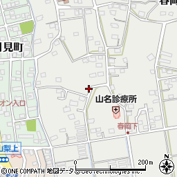 静岡県袋井市春岡539周辺の地図