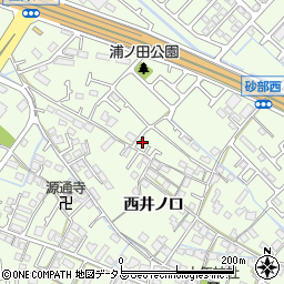 兵庫県加古川市東神吉町西井ノ口452周辺の地図