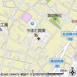静岡県浜松市浜名区横須賀35周辺の地図