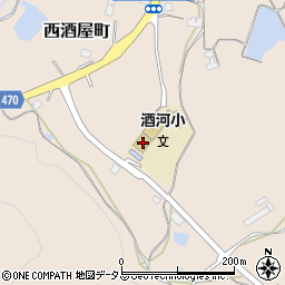 広島県三次市西酒屋町806-2周辺の地図
