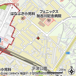宝山荘周辺の地図