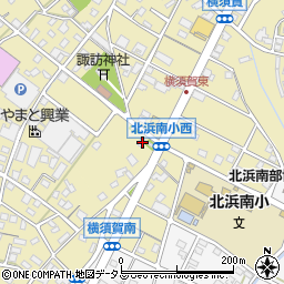 静岡県浜松市浜名区横須賀112-2周辺の地図