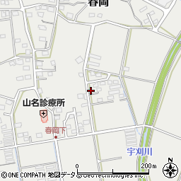 静岡県袋井市春岡972-3周辺の地図