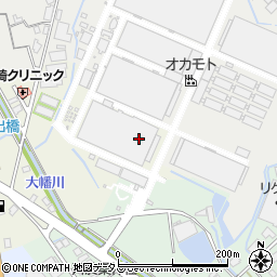 オカモト株式会社　静岡工場周辺の地図