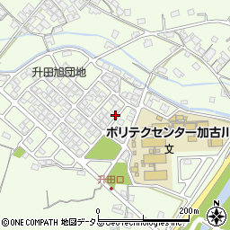 兵庫県加古川市東神吉町升田1709周辺の地図