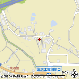 広島県三次市東酒屋町124周辺の地図