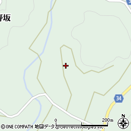 島根県浜田市弥栄町野坂360-4周辺の地図