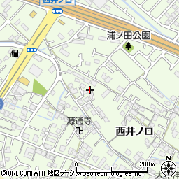 兵庫県加古川市東神吉町西井ノ口423周辺の地図