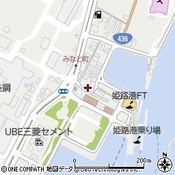 兵庫県姫路市飾磨区須加286周辺の地図