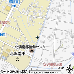 静岡県浜松市浜名区横須賀216周辺の地図