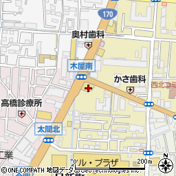 大阪府寝屋川市日新町21-17周辺の地図