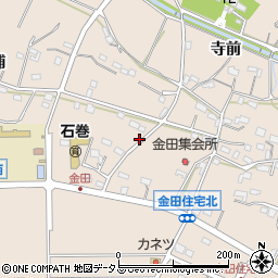 愛知県豊橋市石巻町奥屋敷30周辺の地図