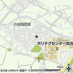兵庫県加古川市東神吉町升田1711周辺の地図