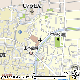 松本　かしわ店周辺の地図