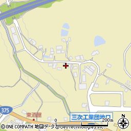 広島県三次市東酒屋町182周辺の地図