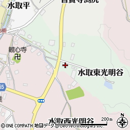 京都府京田辺市水取東光明谷24周辺の地図