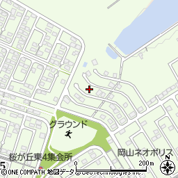 岡山県赤磐市桜が丘東4丁目4-673周辺の地図